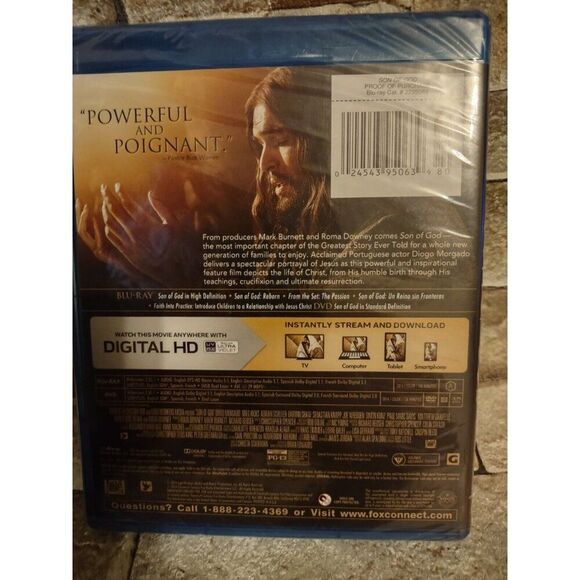 5/$25 Son Of God Blu-ray + DVD + Digital HD &  Exclusive Book Gifting - Picture 6 of 6